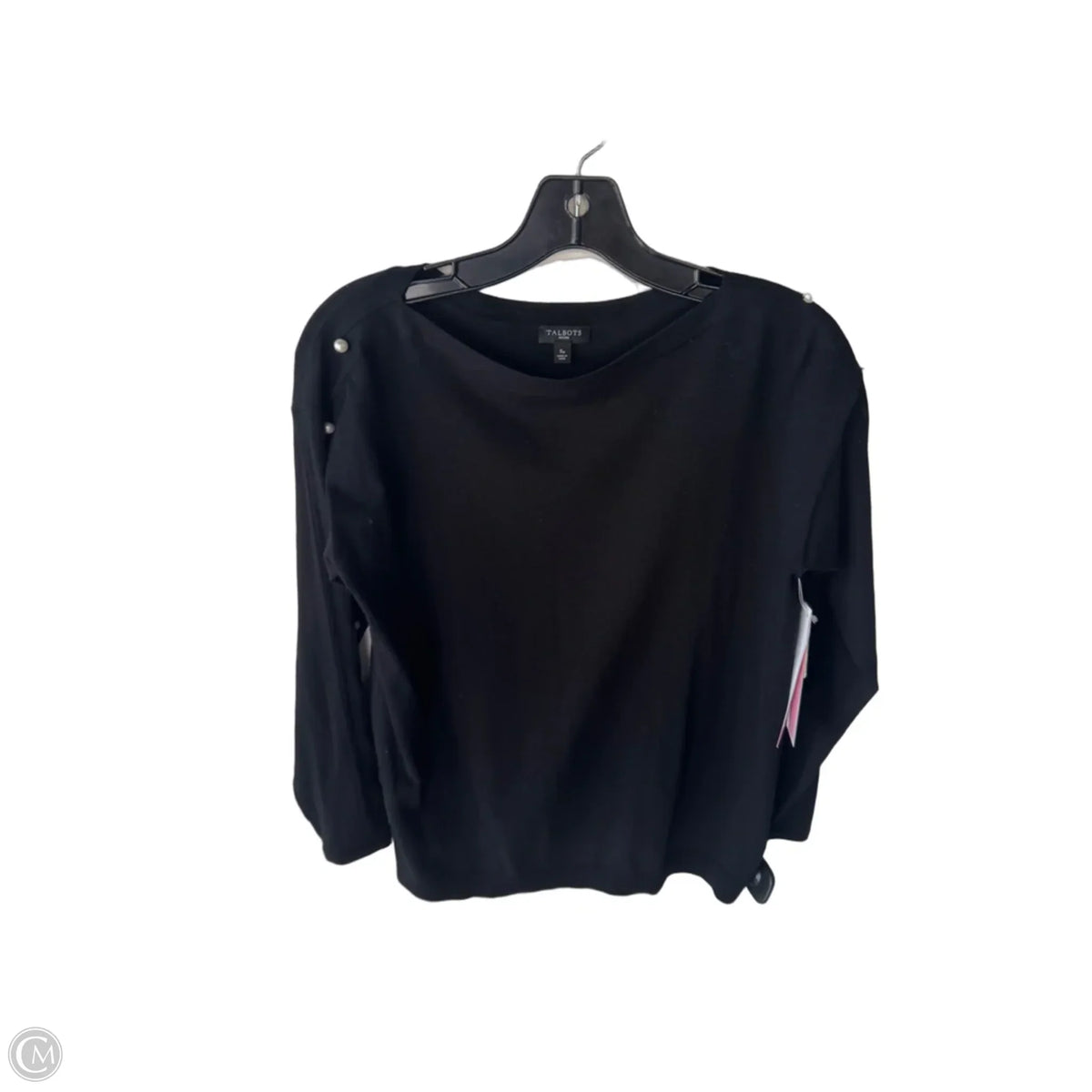 Sweater By Talbots In Black, Size: Sp