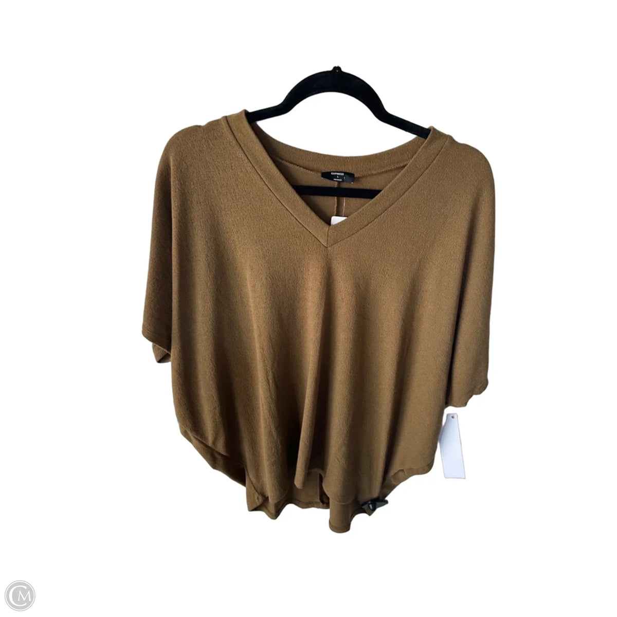 Sweater By Express In Brown, Size: L