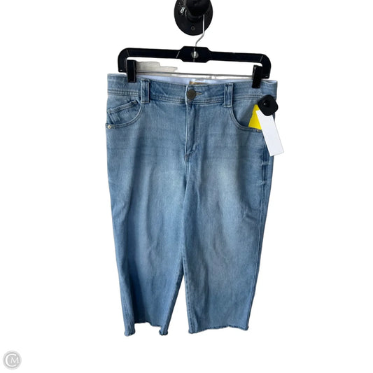 Jeans Cropped By Democracy In Blue Denim, Size: 4