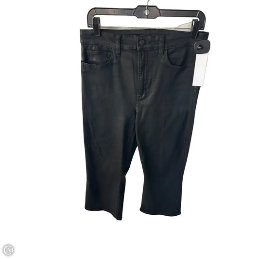 Jeans Cropped By Joes Jeans In Black Denim, Size: 10