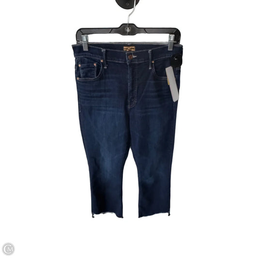 Jeans Designer By Mother In Blue Denim, Size: 8