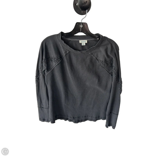Top Long Sleeve By Sundance In Grey, Size: S
