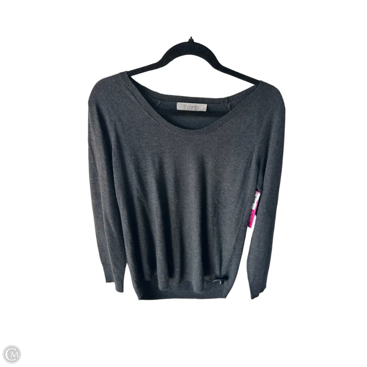 Sweater By Loft In Grey, Size: S