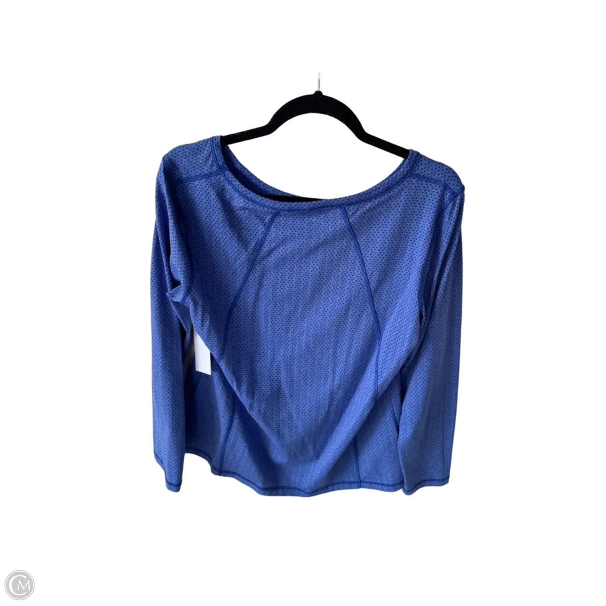 Top Long Sleeve By Talbots In Blue, Size: L
