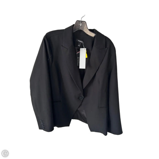 Blazer By Torrid In Black, Size: 1x