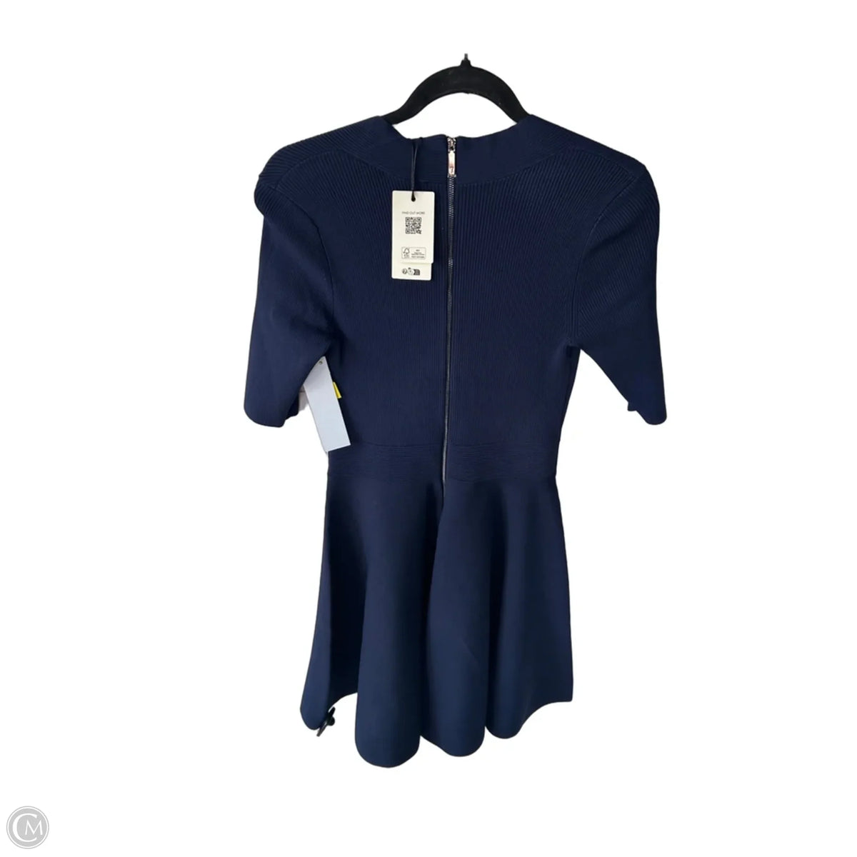 Dress Work By Ted Baker In Navy, Size: S