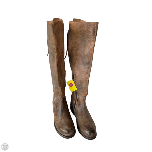 Boots Knee Flats By Bed Stu In Tan, Size: 7.5