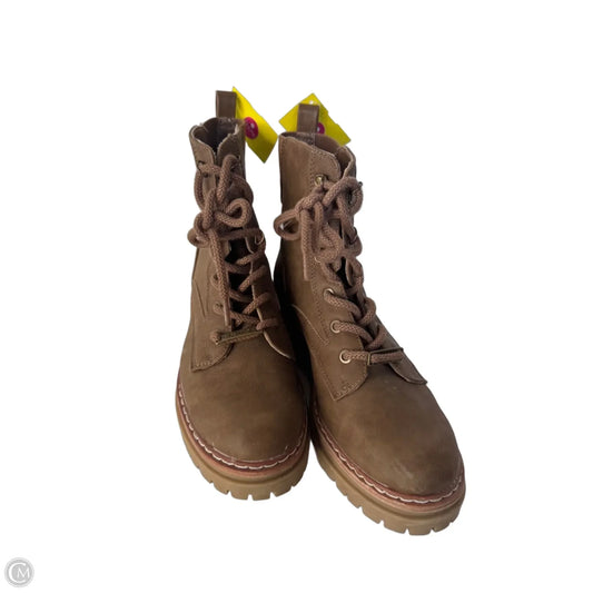 Boots Mid-calf Flats By Nautica In Brown, Size: 6