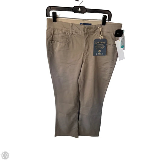 Jeans Boot Cut By Democracy In Tan, Size: 10