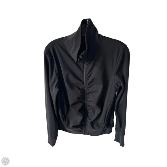 Athletic Jacket By Lululemon In Black, Size: M