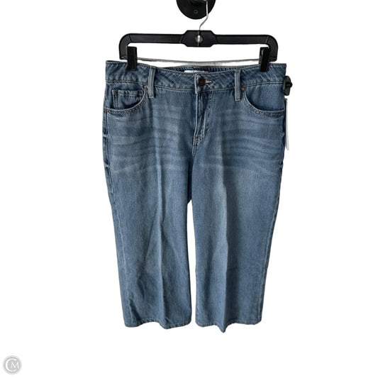 Jeans Wide Leg By Cabi In Blue Denim, Size: 6