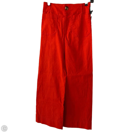 Pants Wide Leg By Maeve In Orange, Size: 0