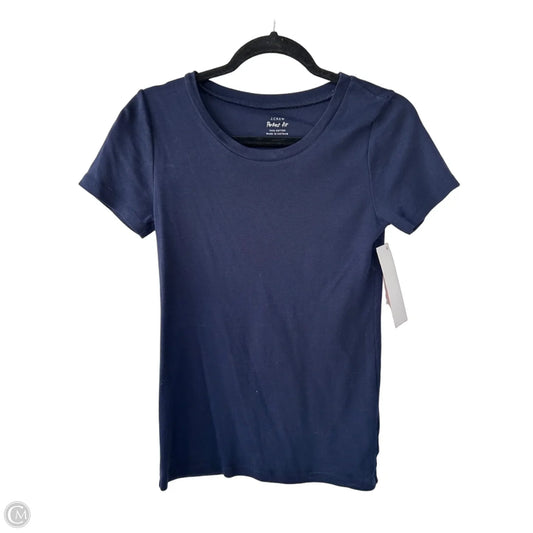 Top Short Sleeve Basic By J. Crew In Blue, Size: S