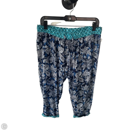 Pants Cropped By Sundance In Blue & White, Size: 4