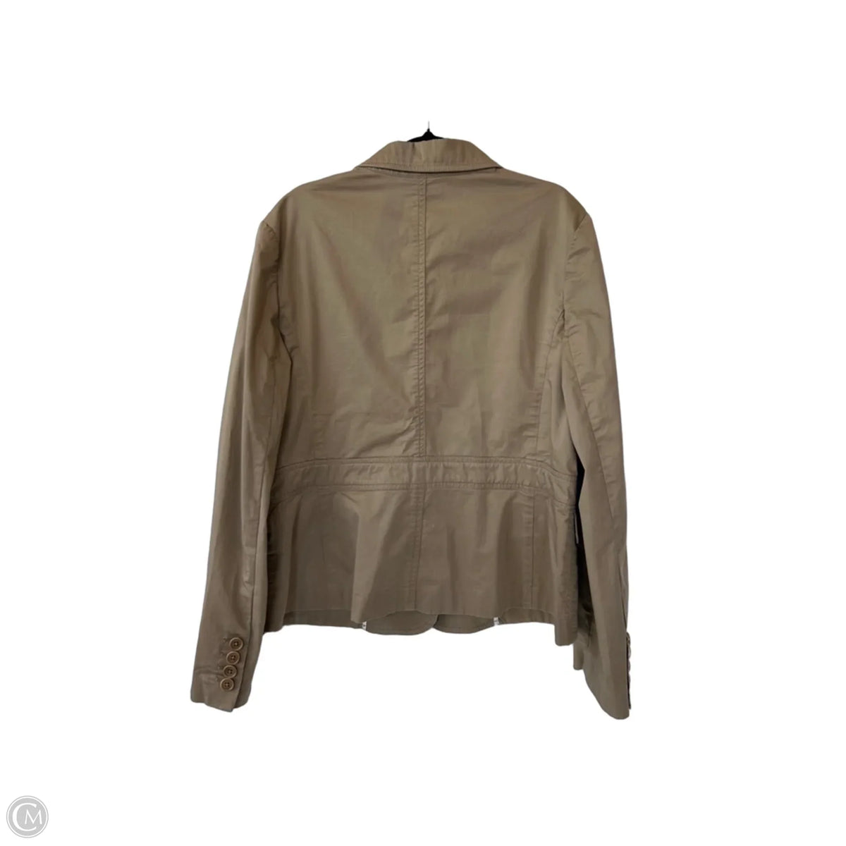 Blazer By Talbots In Tan, Size: L