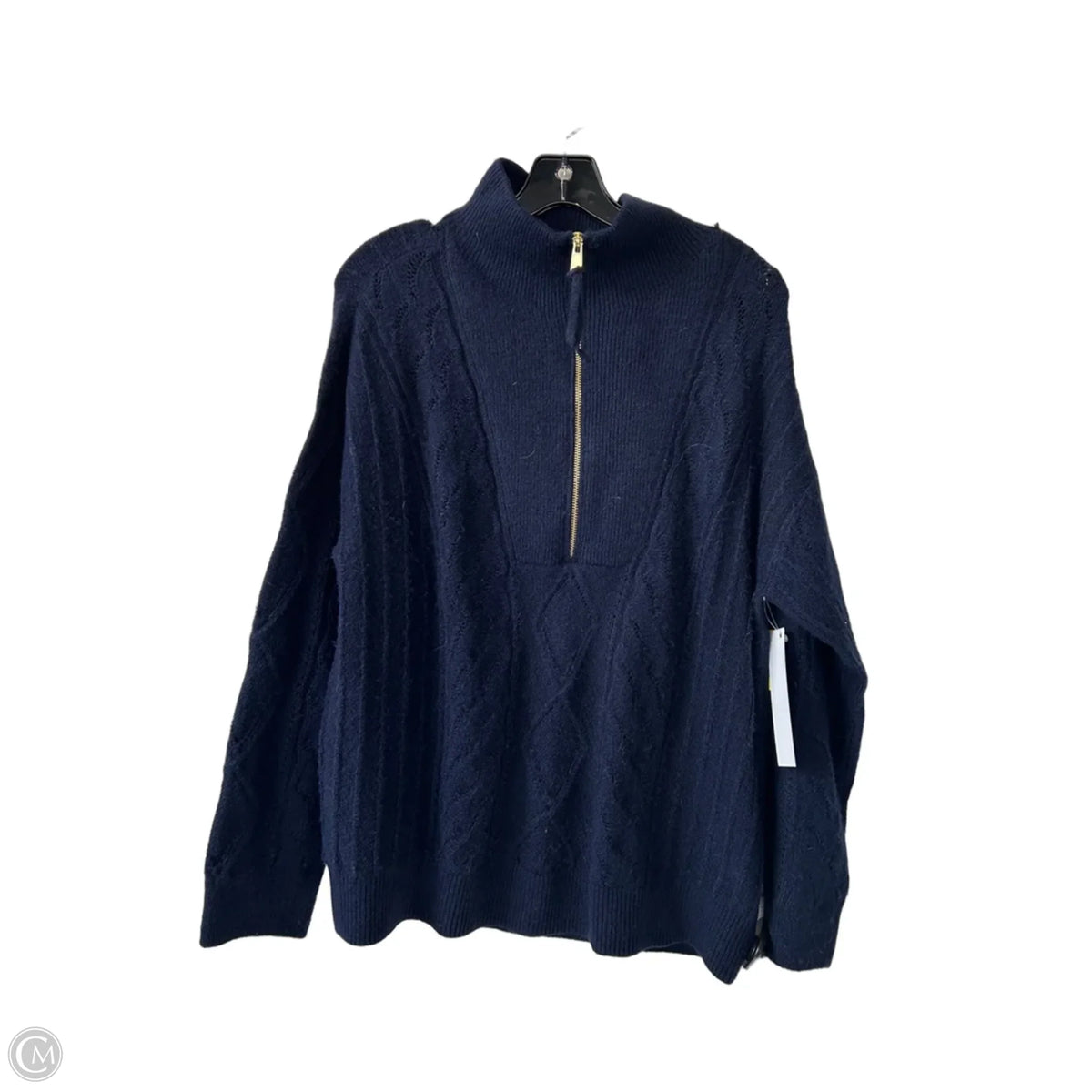 Sweater By Talbots In Blue, Size: L