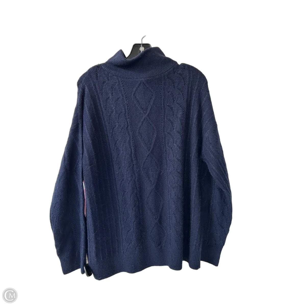 Sweater By Talbots In Blue, Size: L