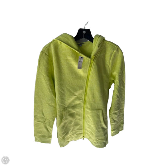 Sweatshirt Hoodie By Talbots In Green, Size: M