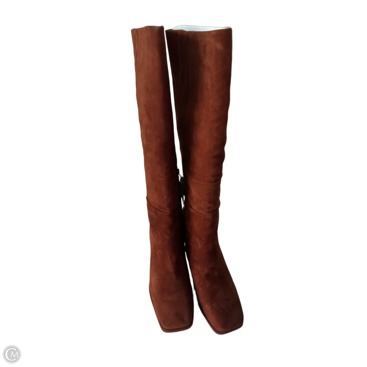 Boots Knee Heels By Sam Edelman In Brown, Size: 10