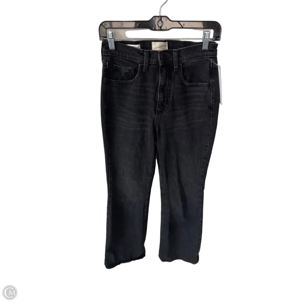 Jeans Flared By Universal Thread In Black Denim, Size: 2
