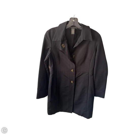 Coat Raincoat By Banana Republic In Black, Size: S
