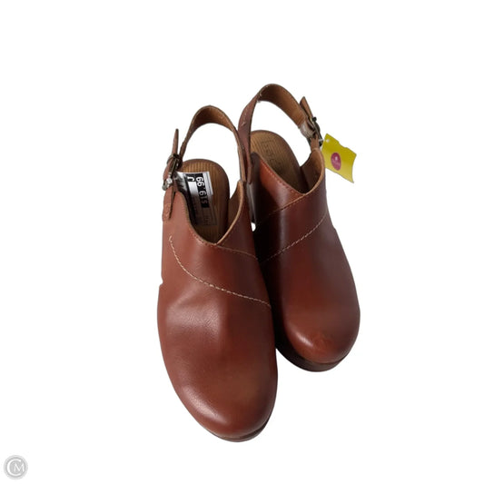 Shoes Heels Block By Boc In Brown, Size: 11