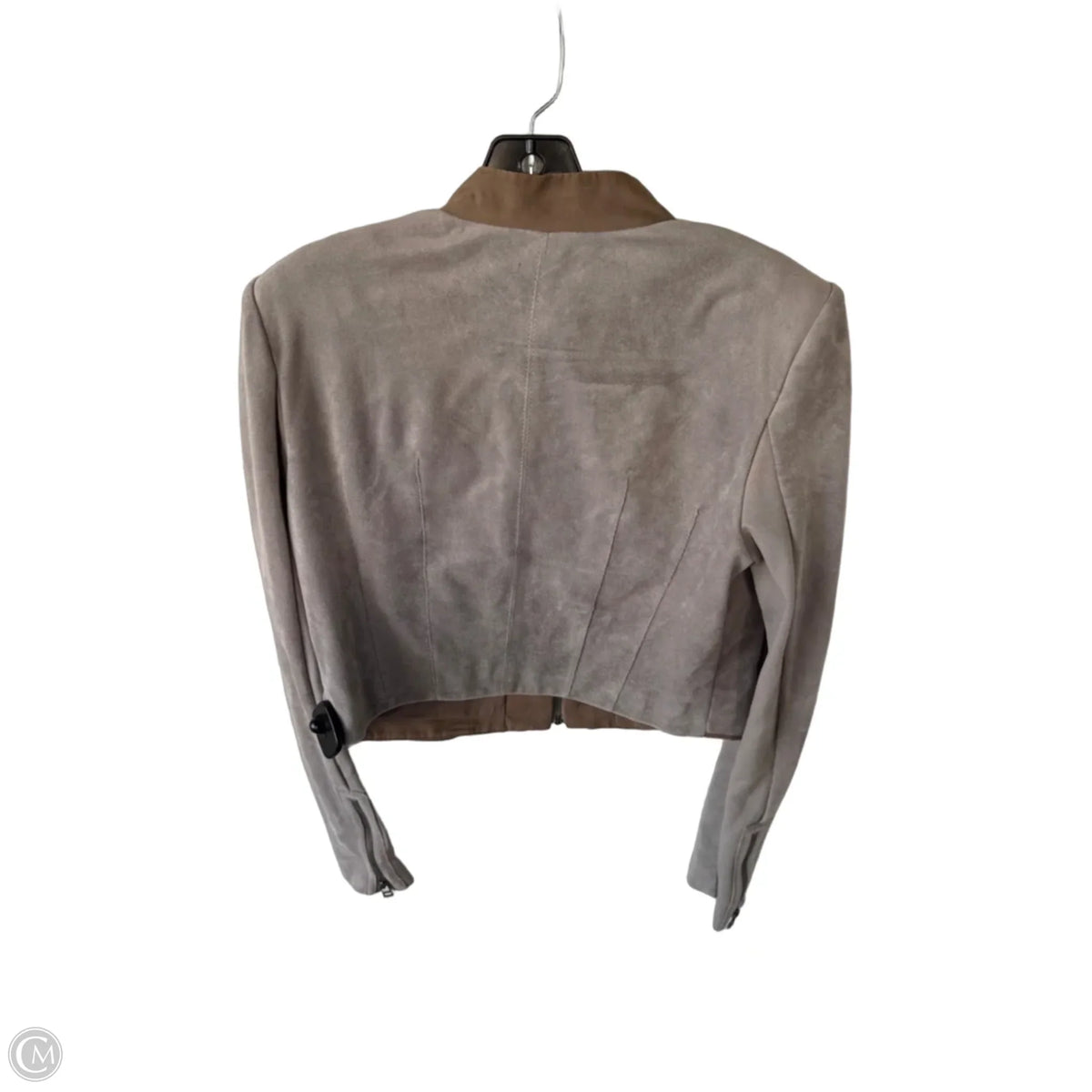 Jacket Other By Bcbgmaxazria In Brown & Grey, Size: M