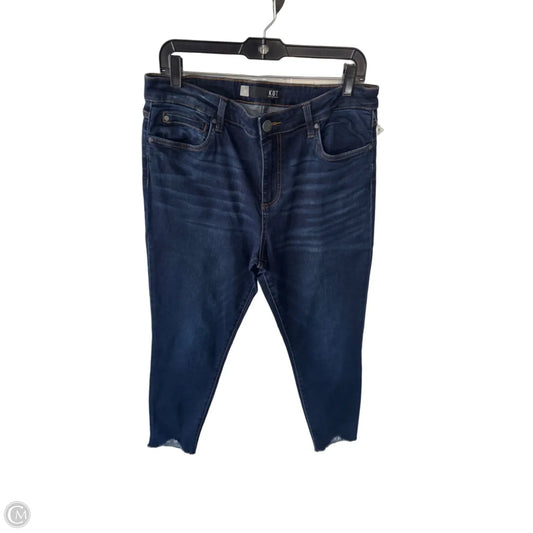 Jeans Skinny By Kut In Blue Denim, Size: 12