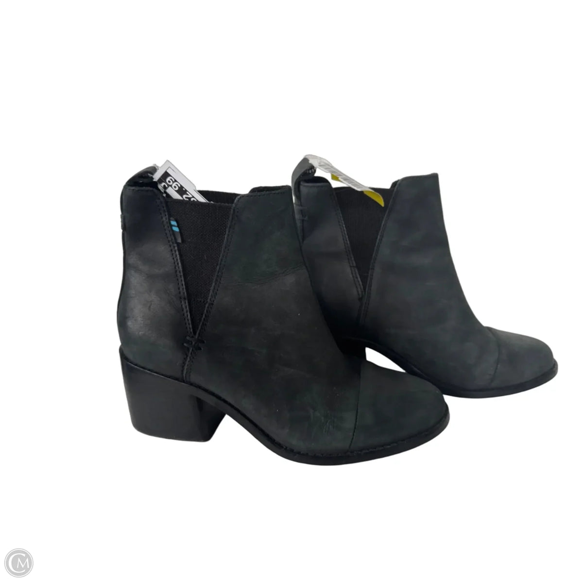 Boots Ankle Heels By Toms In Grey, Size: 6