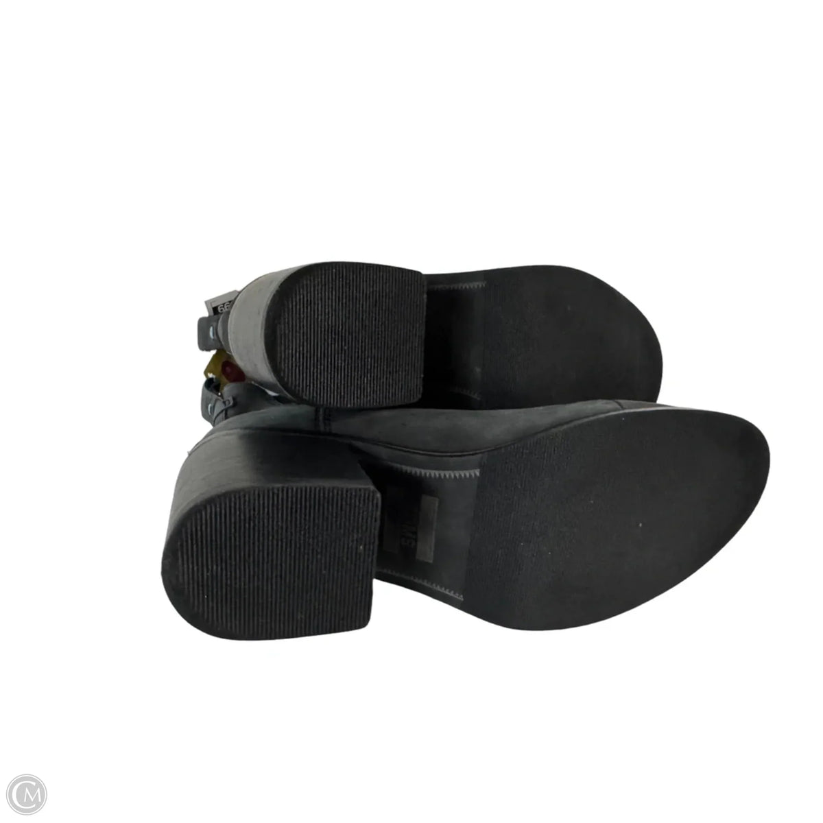 Boots Ankle Heels By Toms In Grey, Size: 6