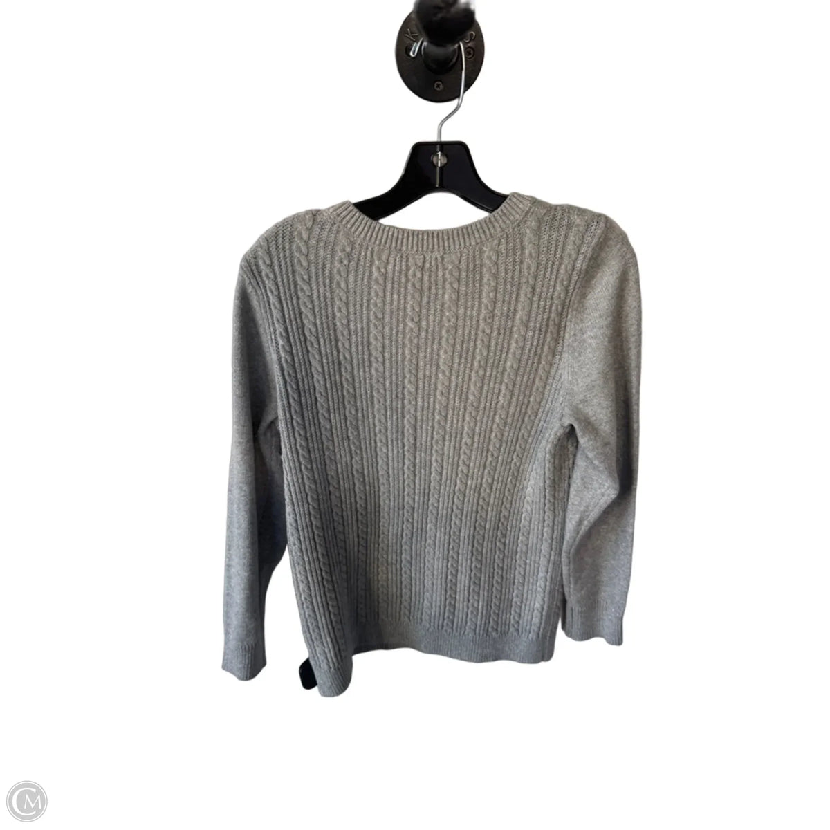 Sweater By Talbots In Grey, Size: Mp