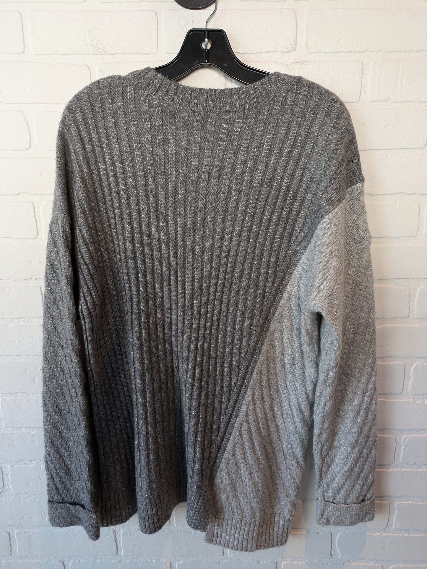 Sweater By Simply Vera In Grey, Size: Xl