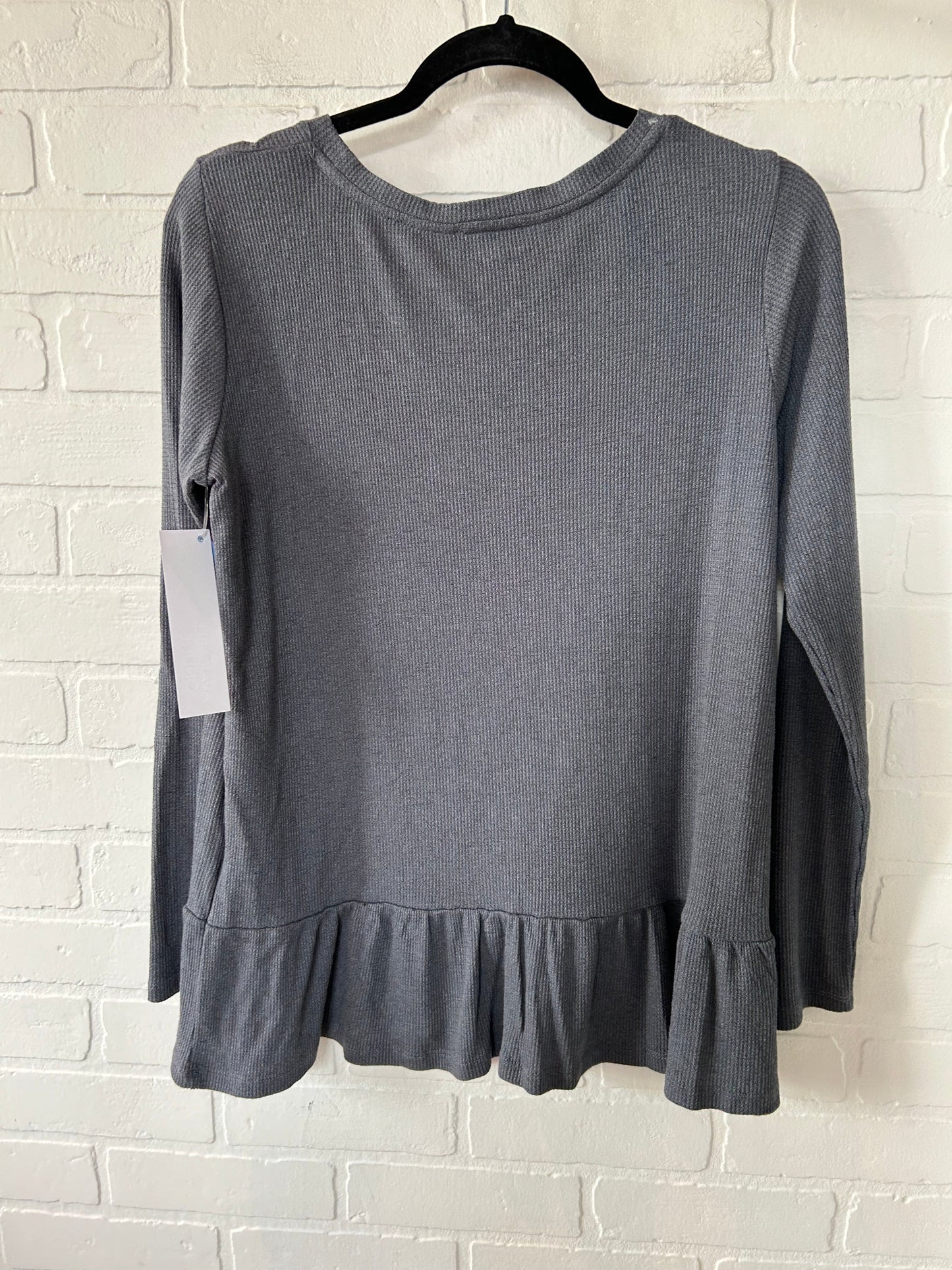 Grey Top Long Sleeve Jane And Delancey, Size S