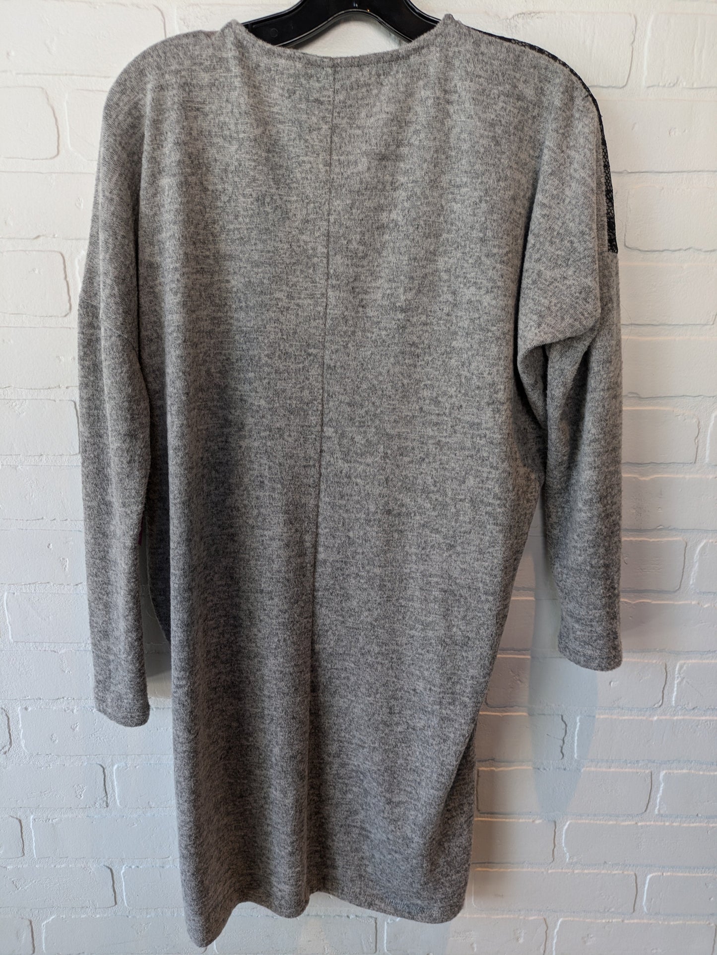 Dress Sweater By Bobeau In Grey, Size: Xs