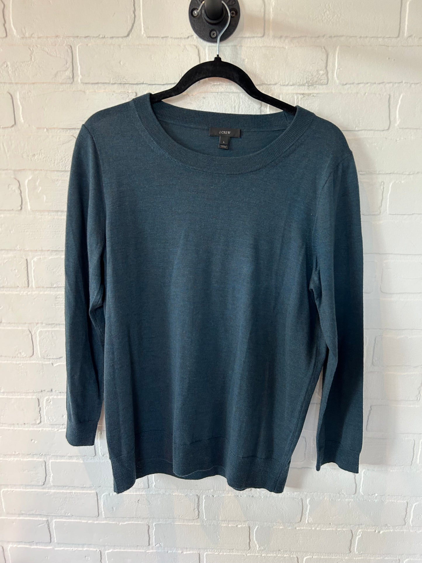 Sweater By J Crew In Blue, Size: L