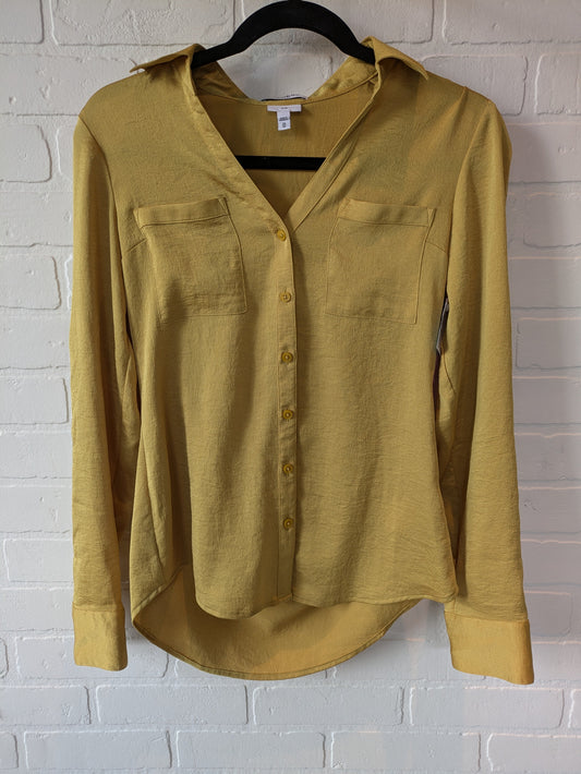 Yellow Top Long Sleeve Express, Size Xs