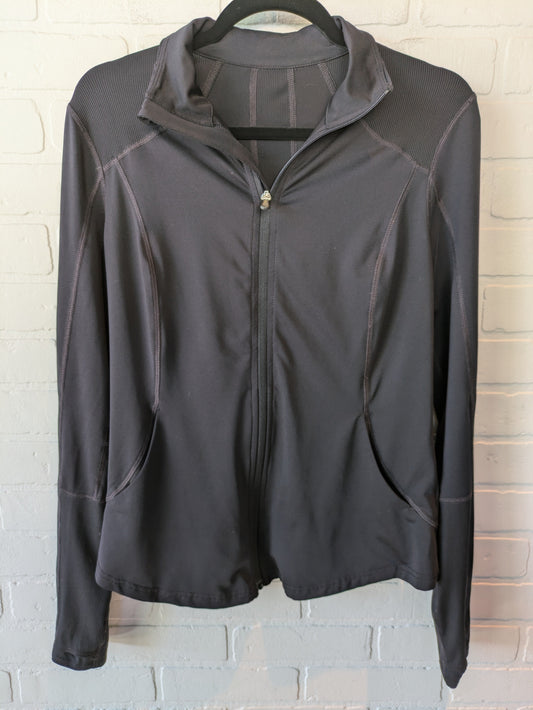 Athletic Jacket By Tek Gear In Black, Size: M