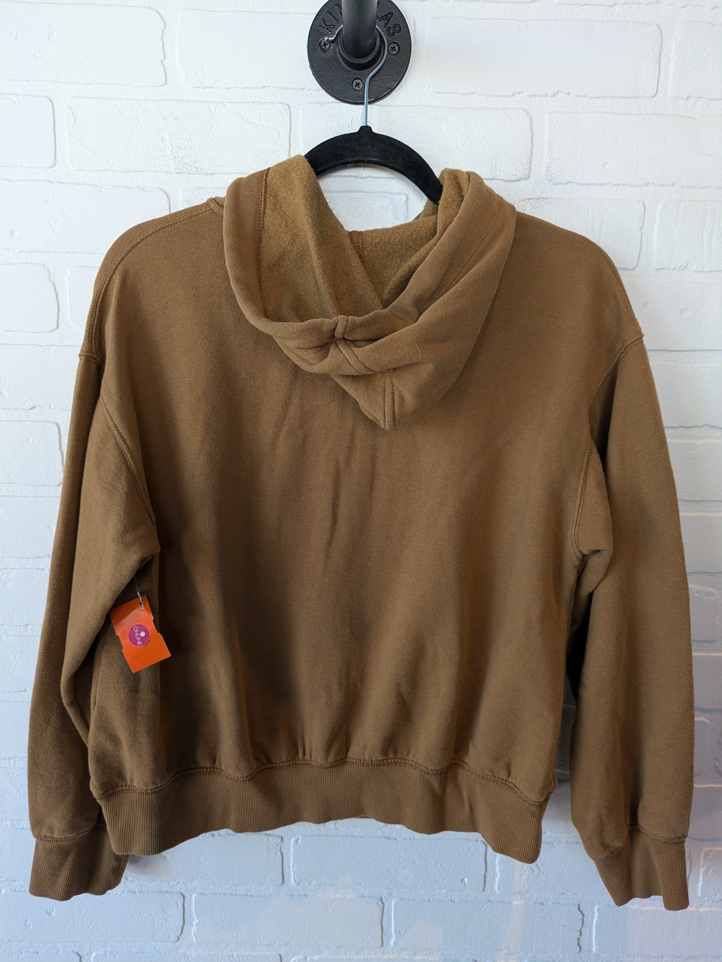 Sweatshirt Hoodie By Old Navy In Caramel, Size: Xs