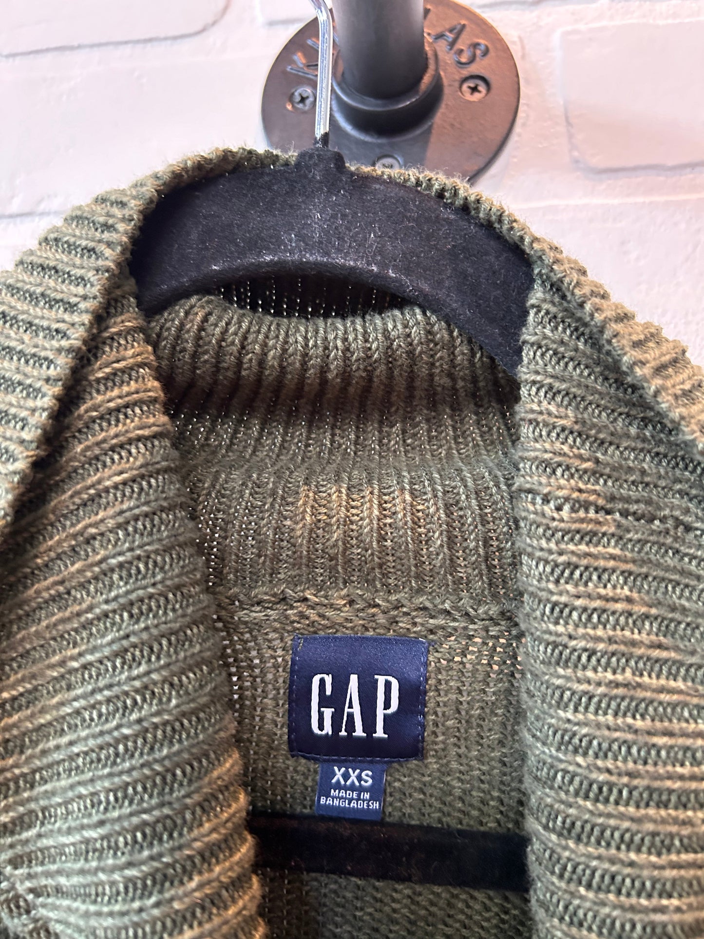 Green Sweater Gap, Size Xxs