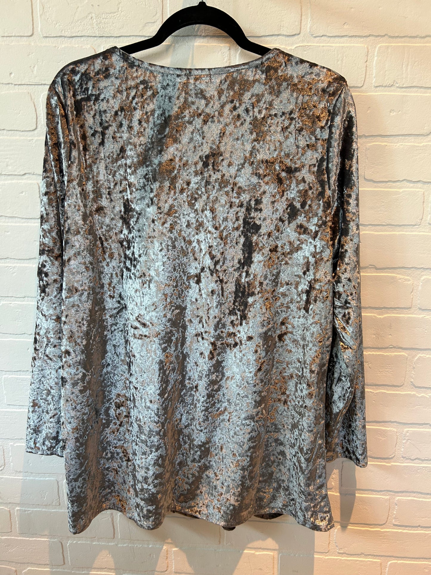 Grey Top Long Sleeve Studio 1886, Size Xl