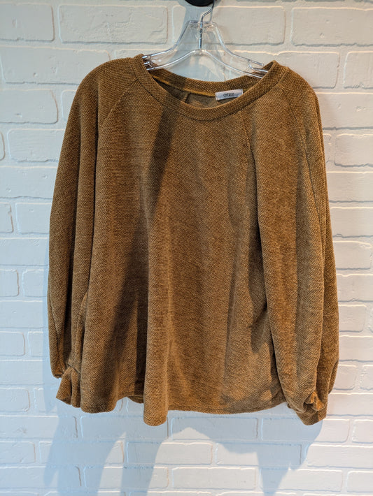 Caramel Top Long Sleeve Cherish, Size L