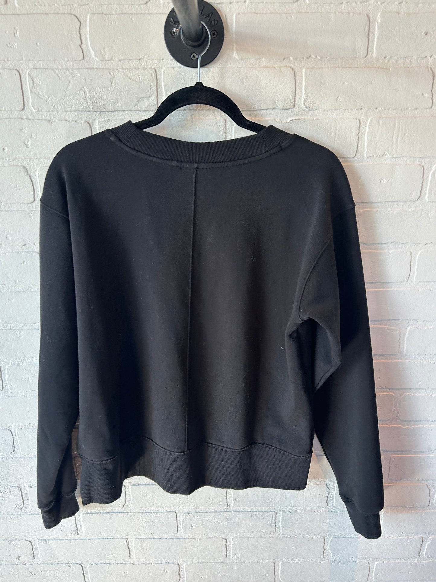 Sweatshirt Crewneck By Zella In Black, Size: M