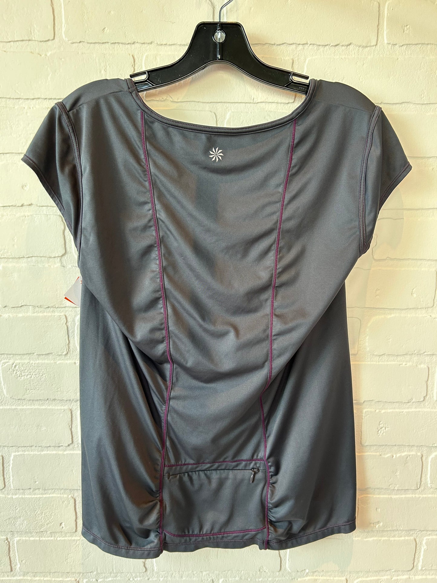 Athletic Top Short Sleeve By Athleta  Size: L