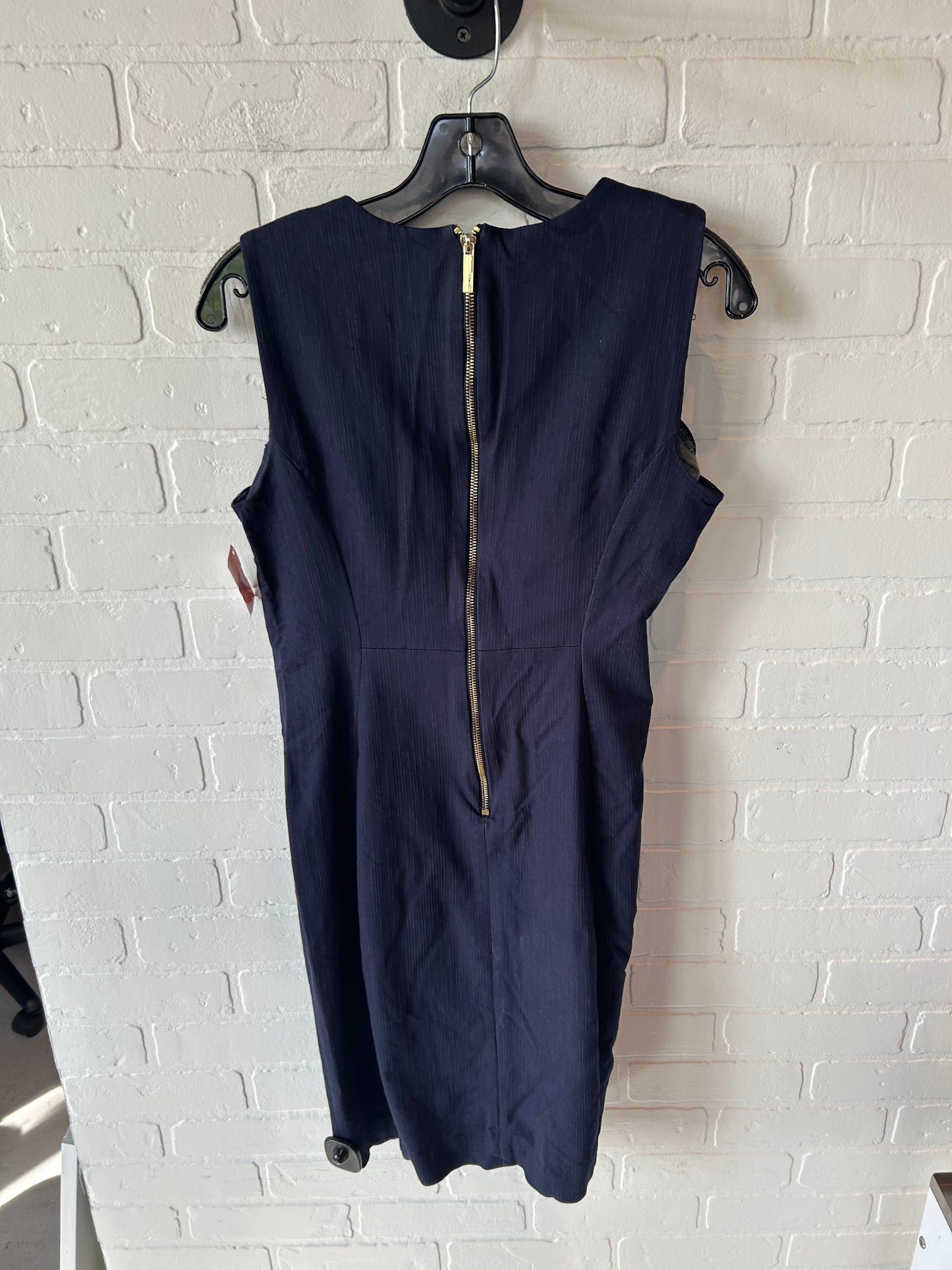 Dress Work By Calvin Klein In Blue, Size: L