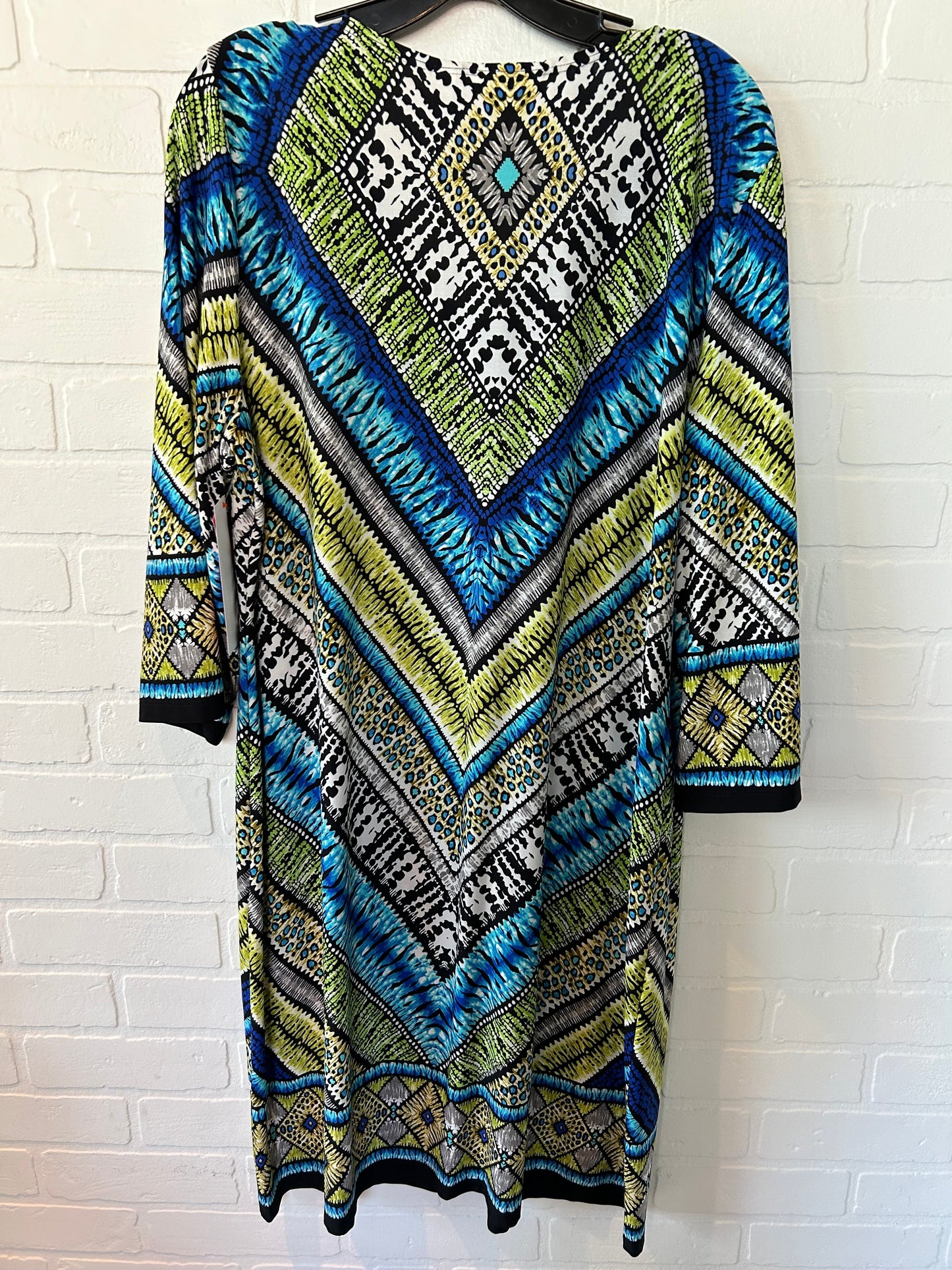 Multi-colored Dress Casual Short Chicos, Size Xl