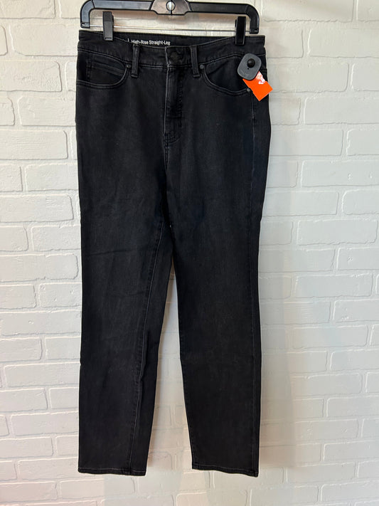 Black Jeans Straight Talbots, Size 4