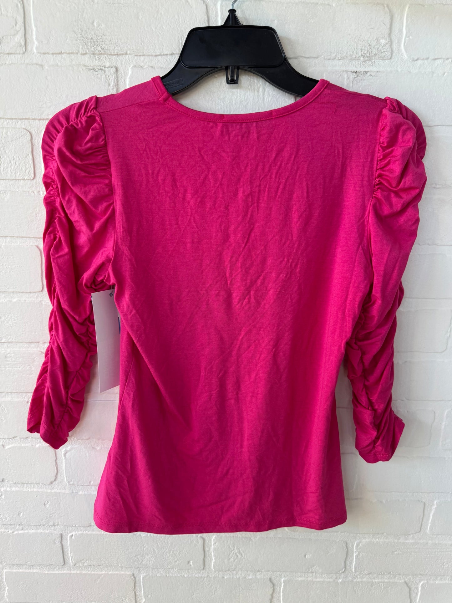 Top Long Sleeve By Bailey 44 In Pink, Size: Xs