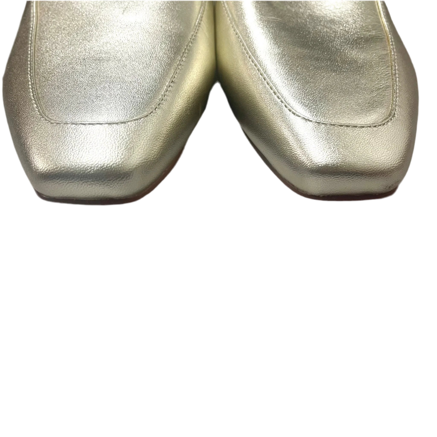Shoes Heels Block By Marc Fisher In Gold, Size: 7