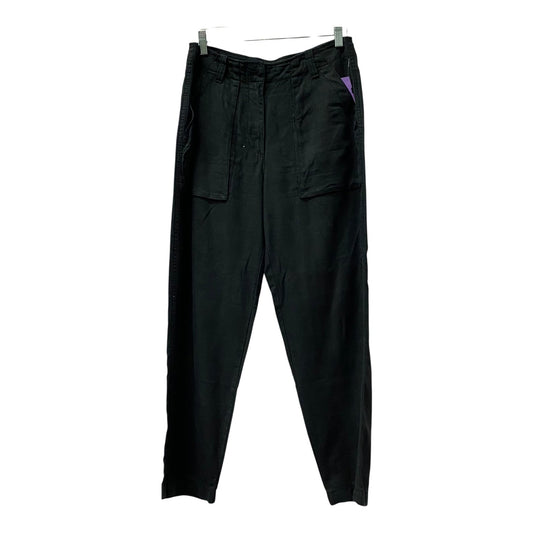 Pants Linen By J. Crew In Black, Size:4