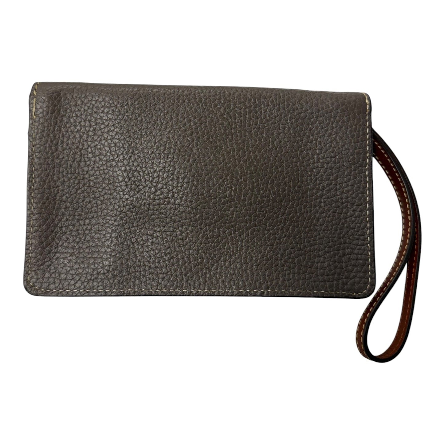 Wristlet Designer By Dooney And Bourke In Beige, Size:Medium